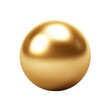 © Diana - Metallic gold ball clip art