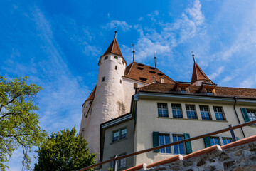 Wall Mural - Le Château de Thoune en Suisse