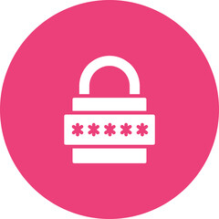 Canvas Print - Padlock Icon