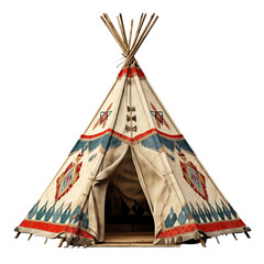 Wall Mural - Native american tent clip art