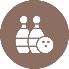 Sticker - Bowling Icon