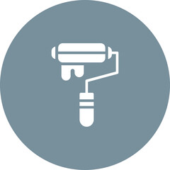 Poster - Paint Roller Icon