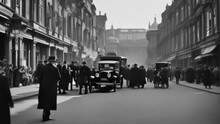 Old Black And White Street Photographs From The Victorian Era