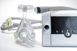 © ako-photography - CPAP machine with mask and hose, for people with sleep apnea, respiratory, or breathing disorder