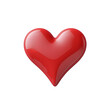 © Diana - Red heart 3d clip art