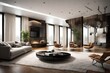 Interior design: Big modern room with amazing decent decore 