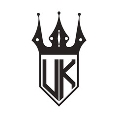 Sticker - UK letter logo