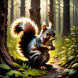 Squirrel's Woodland Adventures: A Tale of the Forest