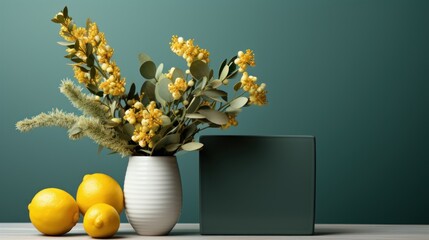 Wall Mural - bouquet of yellow flowers