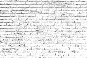 Wall Mural - Grunge Black And White Texture of Brick. Dark Messy Dust Overlay Distress Background For Create Abstract Dotted