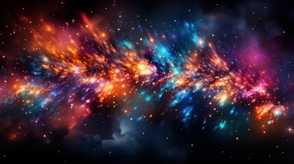 Wall Mural - background of space