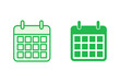 © AAVAA - Calendar icon set. Calender symbol. calendar vector icon