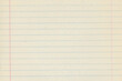 © Wieland - Simple lined paper from a 30 year old school notebook. It's a bit yellowed.Meant as background