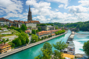 Wall Mural - View of Bern, Switzerland