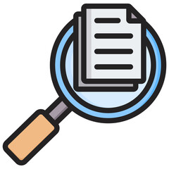 Poster - Researchers Outline Color Icon