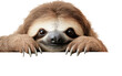 Adorable Sloth on Transparent background