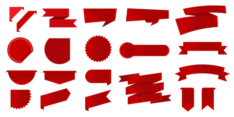 Poster - set of sale label and tag