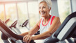 © Maciej Koba - Seniors in Shape: Gym Training in Late Age. Generative AI