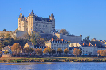 Wall Mural - Le château de Saumur, château de la Loire