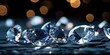 © Slanapotam - Collection of raw natural gem crystals, white diamonds