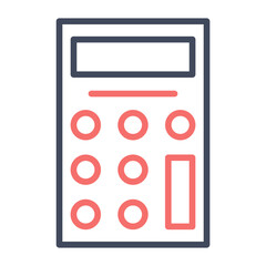 Canvas Print - Calculator Icon