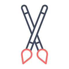 Sticker - Paint Brushes Icon