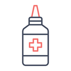 Poster - Nose Medicine Icon