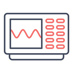 Wall Mural - Oscilloscope Icon