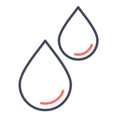 Sticker - Water Drop Icon