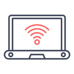 Canvas Print - Wifi Icon