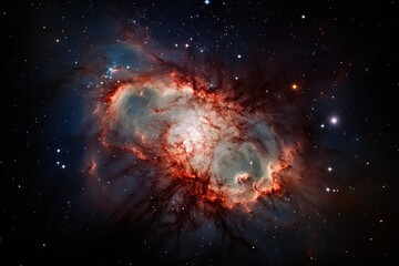 Wall Mural - Creative nebula in space