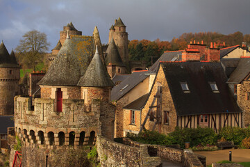 Wall Mural - Château de Fougères, Bretagne