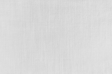 Canvas Print - Texture background of white linen fabric. Textile structure, cloth surface, weaving of natural cotton fabric closeup, backdrop, wallpaper.