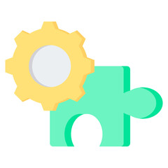Poster - Component Flat Icon