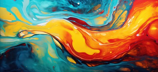 abstract colorful mixed paint in pastels. oils fluid flow background. water ocean wave background. b