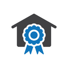 Wall Mural - Real estate prize vector icon