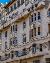 Ornate, Traditional Building Located In Budapest, Hungary