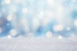 © Arthur - Winter Wonderland Background - Blurry Soft Defocused Bokeh Christmas Backdrop - AI Generated