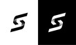 Modern technology S letter logo