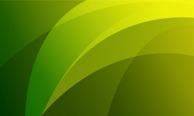 Wall Mural - abstract green modern wave background. vector