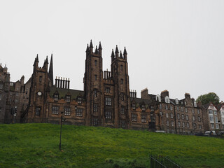 Poster - Mound hill in Edinburgh