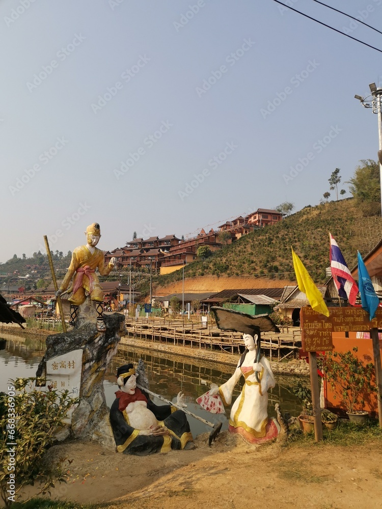 Ban Rak Thai Tea Village Ban Rak Thai is a tiny TEA village.(Thailand ...