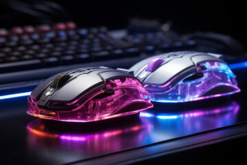 computer mouse and keyboard
