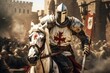 Templar knight's daring escape from enemy captivity