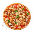 © Nahin - isolated pizza with varies spices
