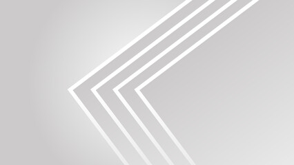 Canvas Print - Futuristic abstract background. Glowing lines design. Modern shiny white creamy geometric lines pattern. Future technology concept. Suit for poster,