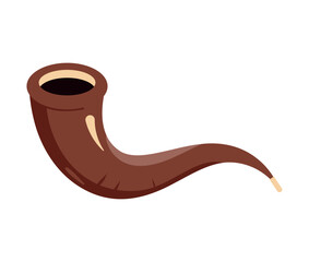 Sticker - jewish shofar traditional