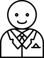 Poster - Businessman icon