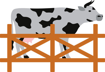 Poster - Cow icon