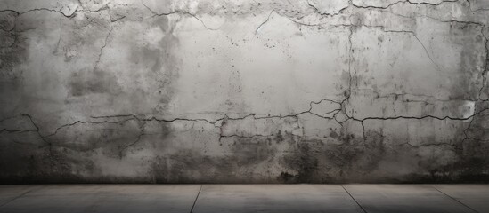 Sticker - Cracked cement background with grungy wall texture